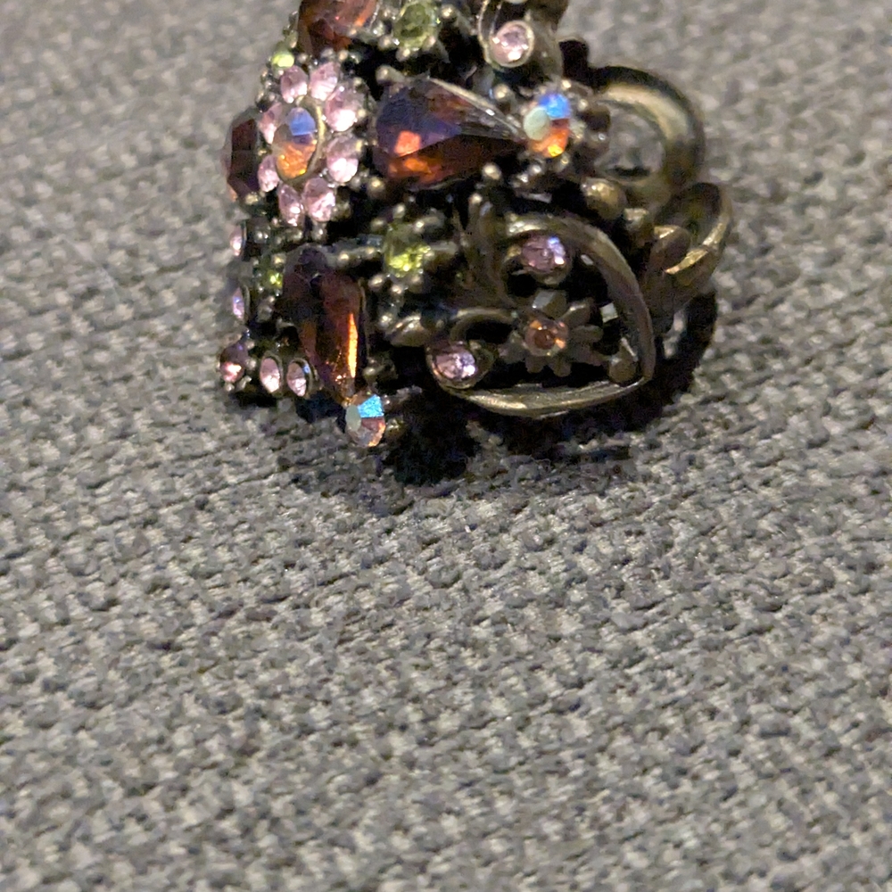 Elegant Multicolor Statement Ring - image 4